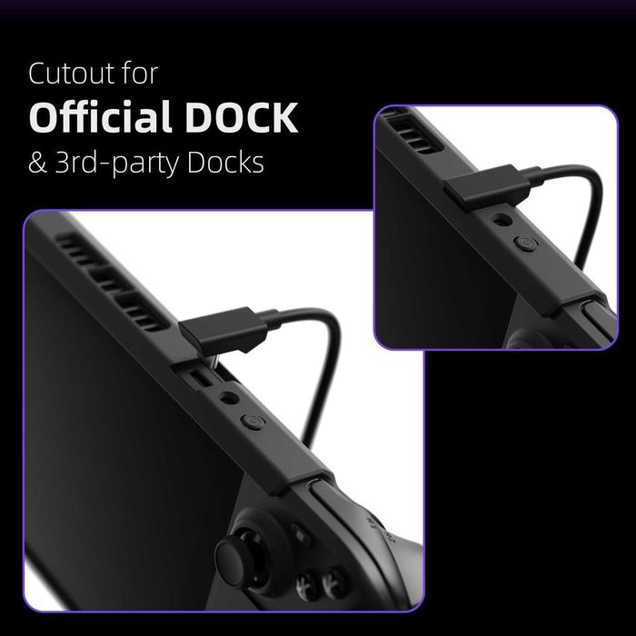 Skull & Co. GripCase SD pentru Steam Deck,husă protecție moale mânere
