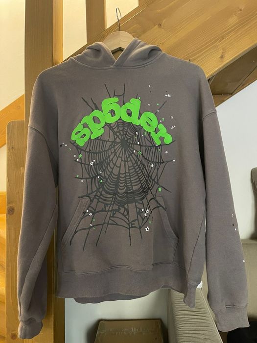 Hanorac Sp5der Gray and green