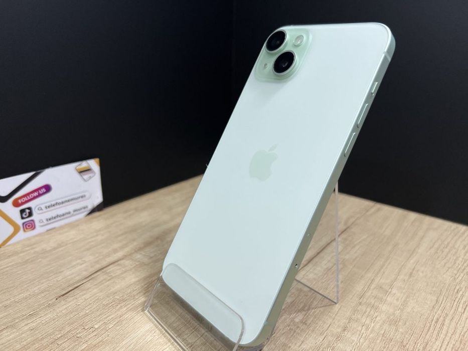 Iphone 15 Plus 128Gb Green Second-Hand 3 ani garanție, Telefoane Mures