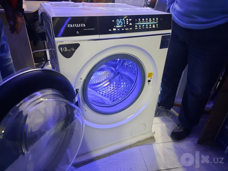 Стиральные машины AIWA 10кг инвертор,кир мошина Хит