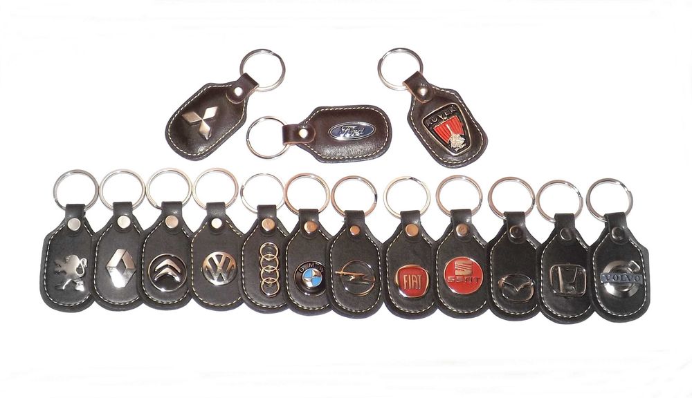 Автомобилни кожени ключодържатели за Volkswagen Skoda Seat Suzuki и др