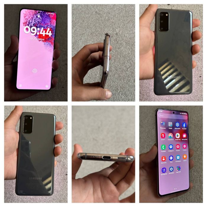 Samsung S20 Xotira 12/128gb tel ideal obmen faqat iphone11 yoki tepasi