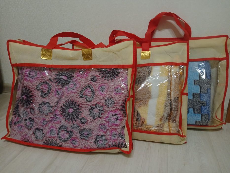 Плед, пенка, 3 штуки