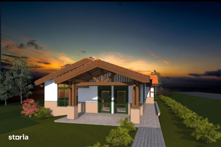 Casă pe un singur nivel , 170 mp , teren 1050 mp ,Gruișror, Acățari