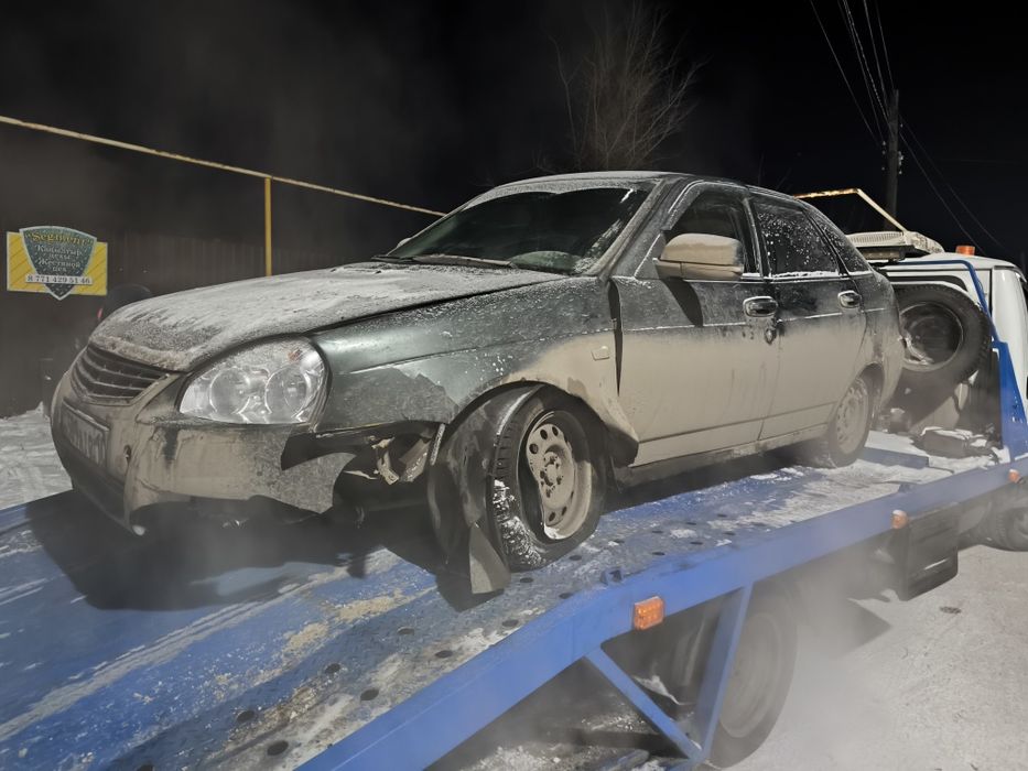 Приора после дтп