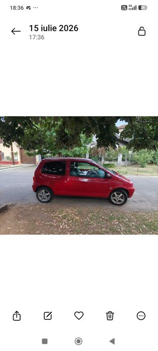 Vând Renault Twingo   2003   sub 100.000 km