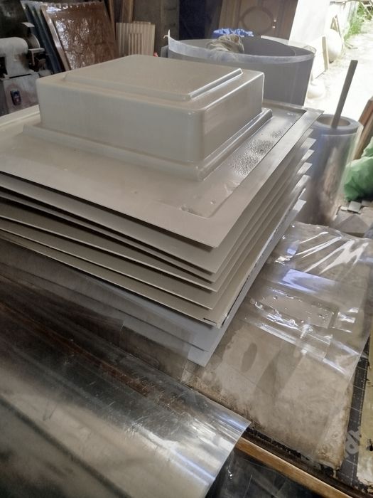 Изготовим пластиковые формы методом термо вакуумной формовки