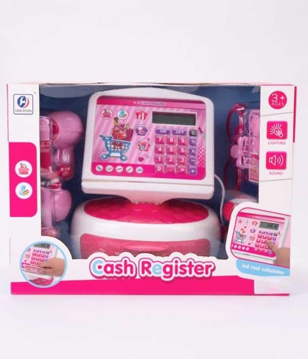 Детски Касов апарат със скенер и аксесоари