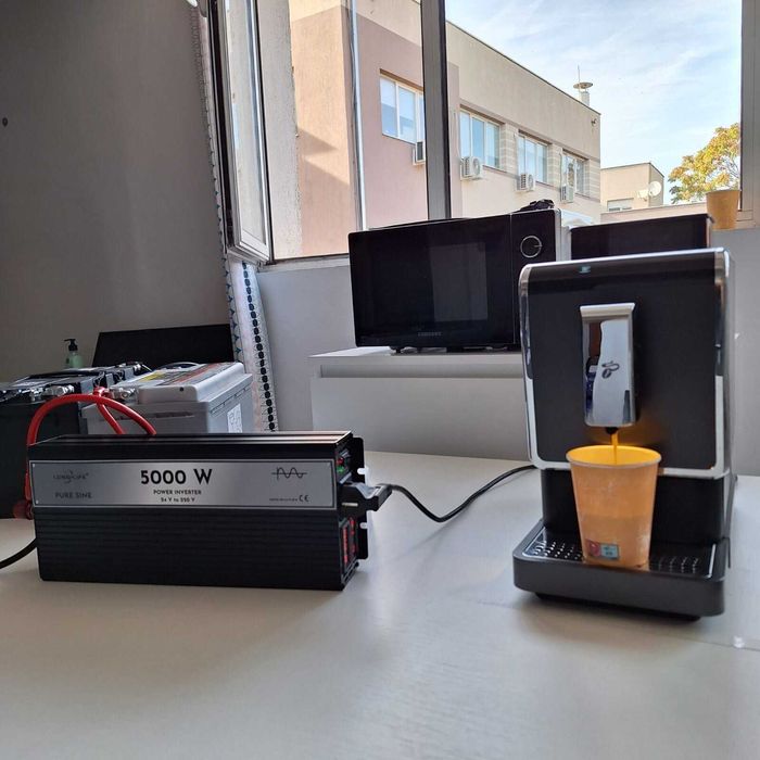 Invertor auto/rulota sinus pur 5000W 12V/24V-220V