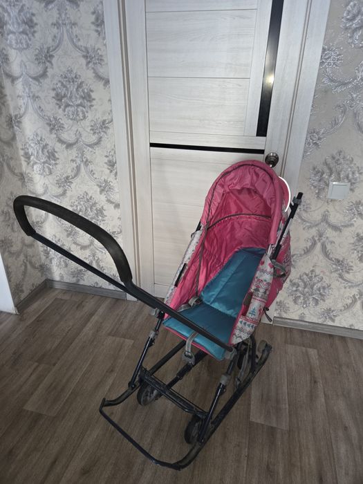 Санки универсальные с колесиками