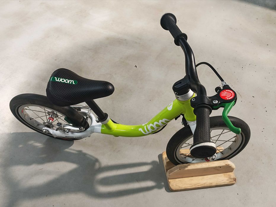 Bicicletă copii, fără pedale, Woom GO 1 (12”)