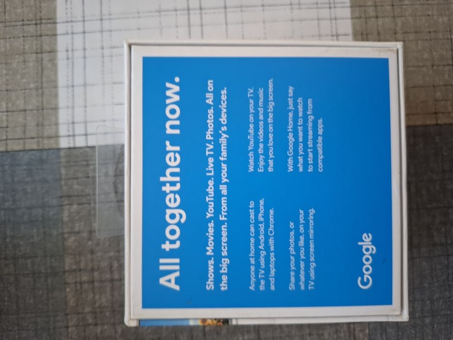 Медиаплеер Google Chromecast