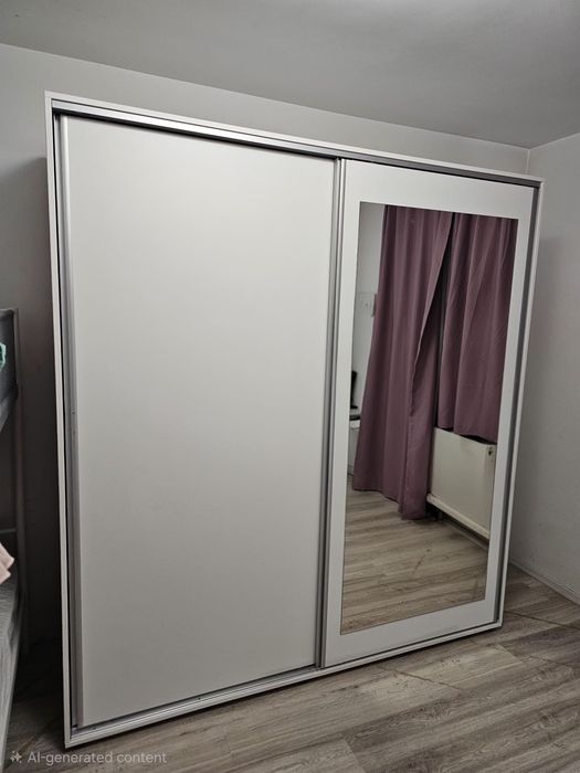 Dulap haine usi glisante  Sibiu