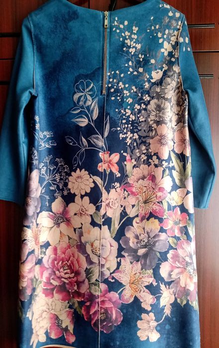 Дамска рокля синя