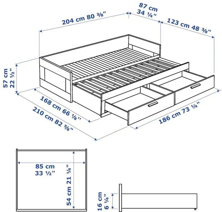 Кровать Бримнесс Икеа ikea brimness