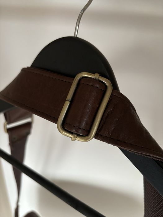 Чисто нова чанта, естествена кожа