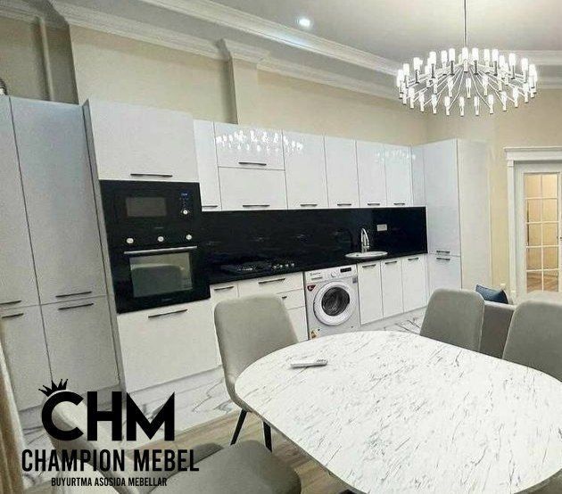 Замонавий ошхона мебеллари ХАЙТЕК усдубида |  Кухонный гарнитур ХАЙТЕК