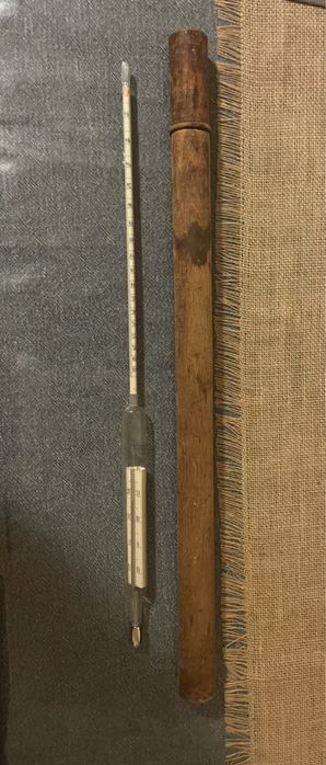 Alcoolmetru  cu termometru scala 0-100 grade