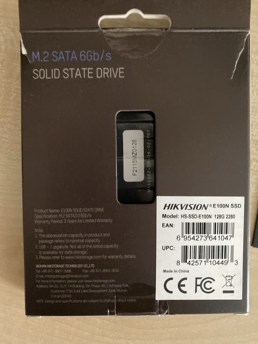 ssd 128gb и ddr4 4gb