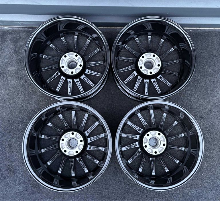 Jante r18 Bmw negru 5x120 seria 3 5 X1 F10 F30 E90 F20 F25