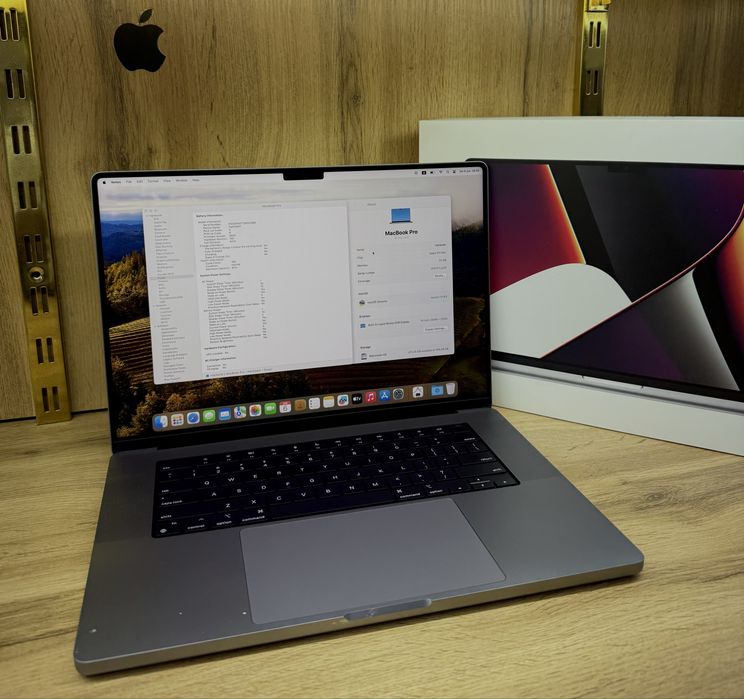 Macbook Pro 16 M1 Max Full Box 32/512GB