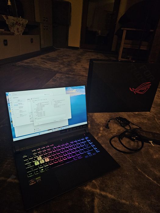 • Laptop Gaming Asus Rog G513 | Ryzen 7 6800H 4.7GHz | RTX 3050 | SSD