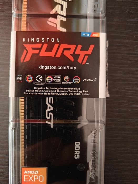 Vand memorie RAM Kingston Fury Beast 8gb
