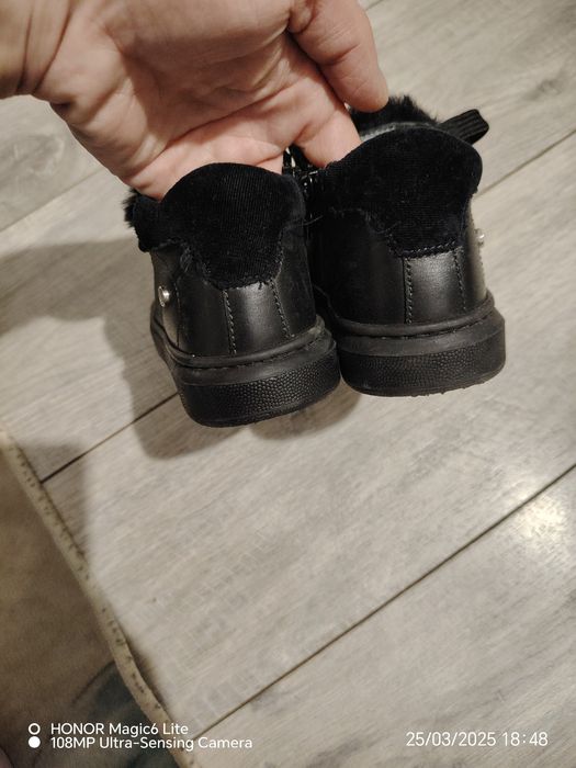 Pantofi - ghetute din piele marimea 24 Melania