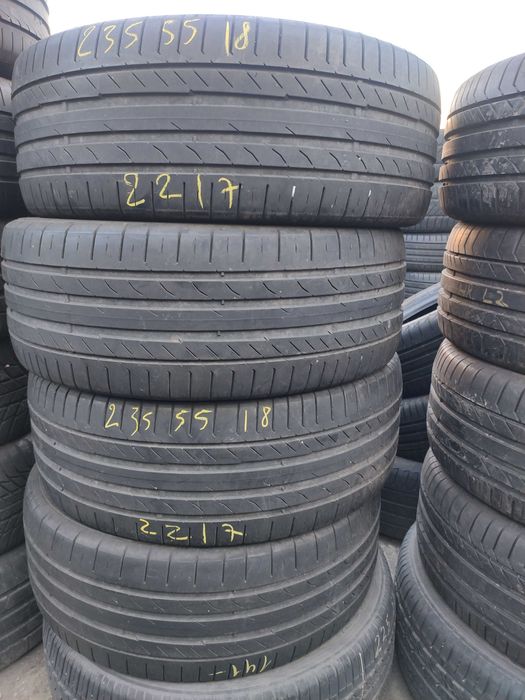 4бр Летни гуми 235 55 18 - Continental