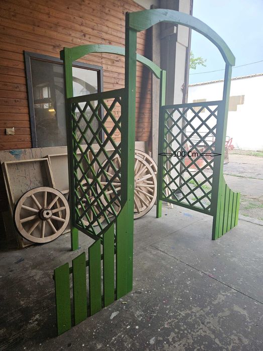 Pergola din lemn masiv