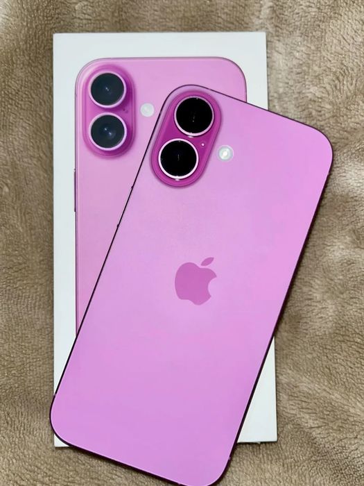 Iphone 16 розовый