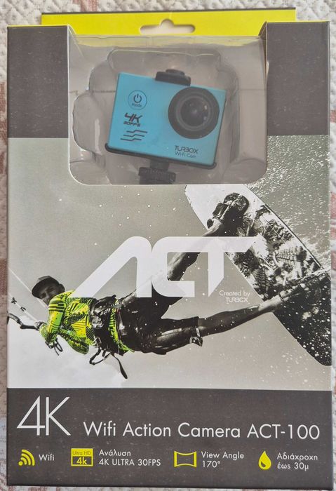 Екшън камера 4К TurboX ACT100