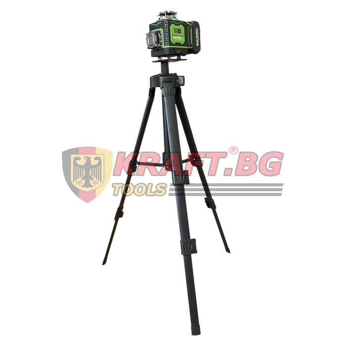 Професионален Лазерен Нивелир 4D 16 ЛИНИИ + ЛАЗЕРНА РОЛЕТКА 50 МЕТРА