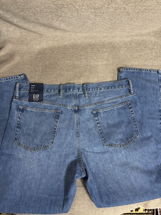 Мужские ( тонкие) летние джинсы GAP ( USA) 40/32 slim