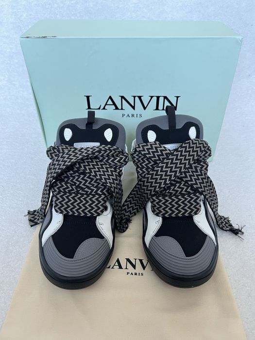 Lanvin Curb Black/ Grey 42