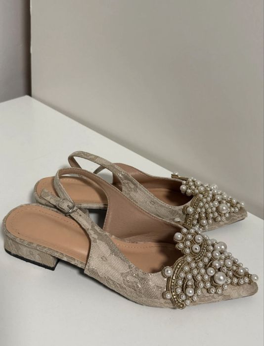 Pantofi eleganti cu toc mic