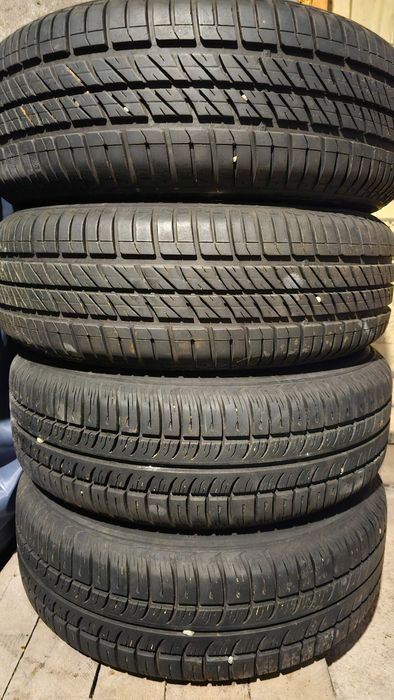 Logan - Anvelopele de VARĂ + jantele originale - 185/65/R15