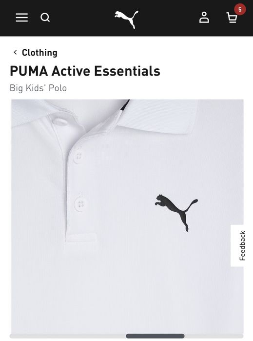 Поло Puma для мужчин