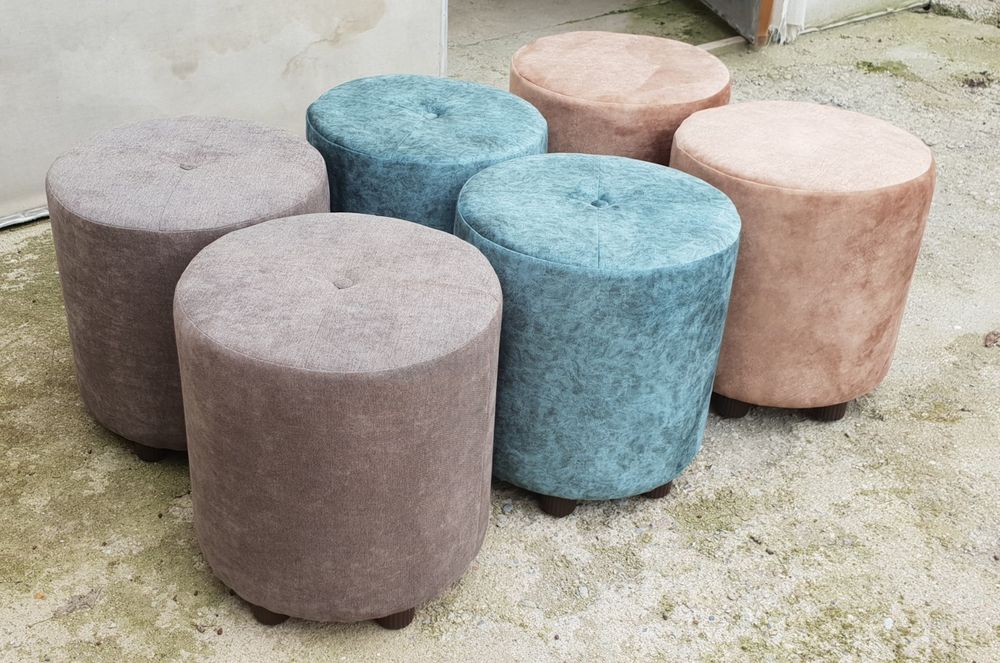 Пуфики от мастера. В наличии.