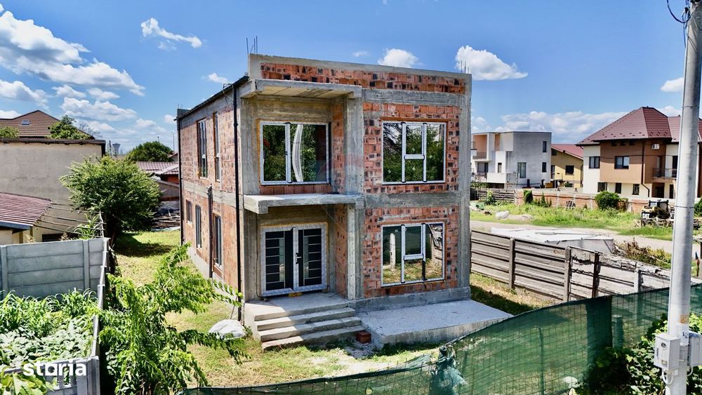 Casă la rosu P+1 de vânzare în Chitila | 5 camere | 400 mp teren