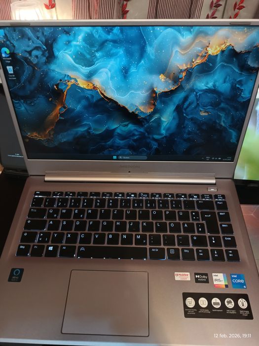 Ultrabook Medion S15449 – I5 - generația 11, 32DDR4 , 2TB ssd NVme m.2