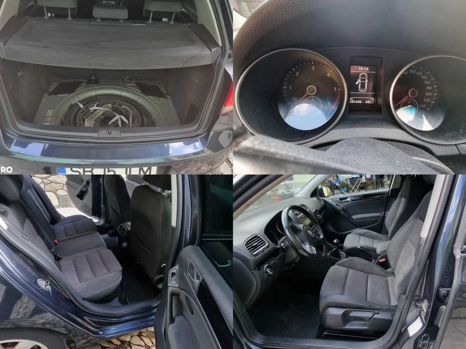 VW Golf 6 TDI 2.0 2009, Tehnic impecabila, 110 CP