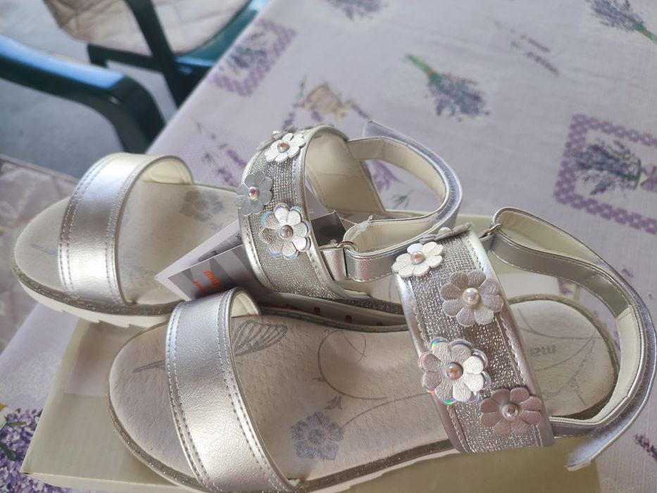 Сандали,естествена кожа,36.НОВИ