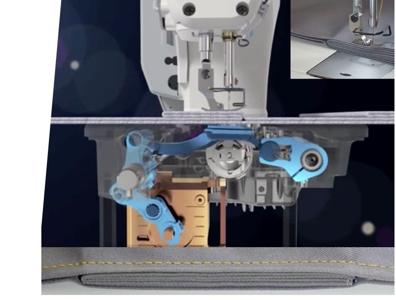 Srochni sotiladi JACK A7 To'g'ri chok sanoat tikuv mashinasi