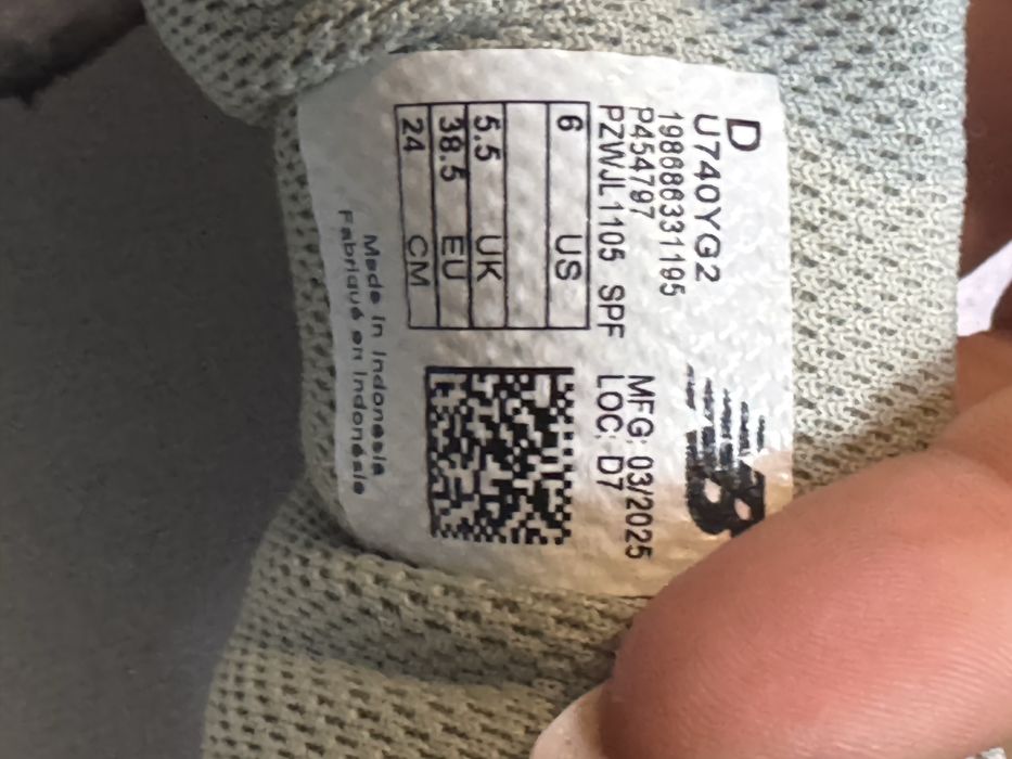 New Balance 740 размер 38 и 1/2