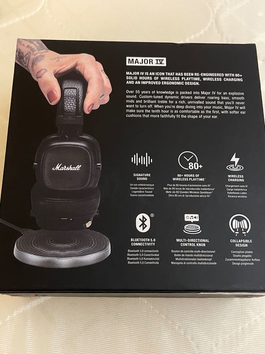 Marshall Major 4 чёрные