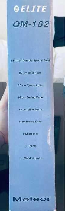 Комплект ножове Elite, само днес с безпалтана доставка до офис Спиди