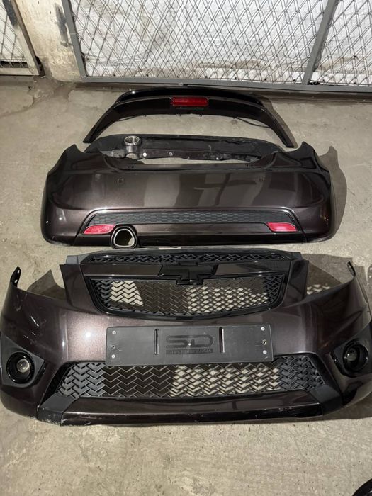 Spark обвесы и фары тюнинг