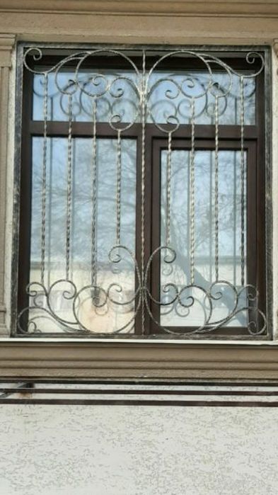 Изготовление металлических оконный решетка и перила