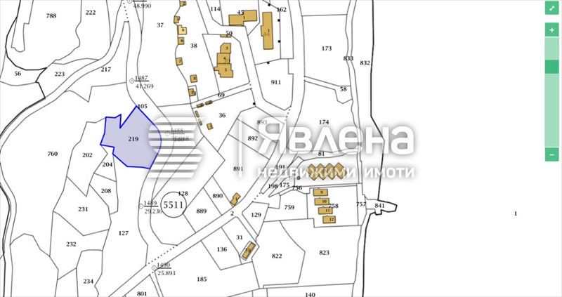 Продава се Парцел в Варна, м-т Фичоза - 2887 кв.м за 60 €/кв.м - Снимка #1